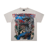 Supply Motion Rhinestone Graphic Oversized Street Tee