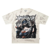 BKYS Urban Vintage Portrait Rhinestone Statement Graphic Tee