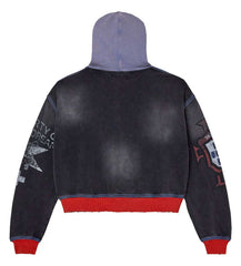 Vale Forever Big 14 Zip Up Hoodie Black