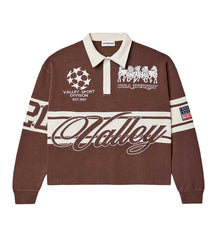 Vale Forever Chocolate Derby Rugby L/S Brown