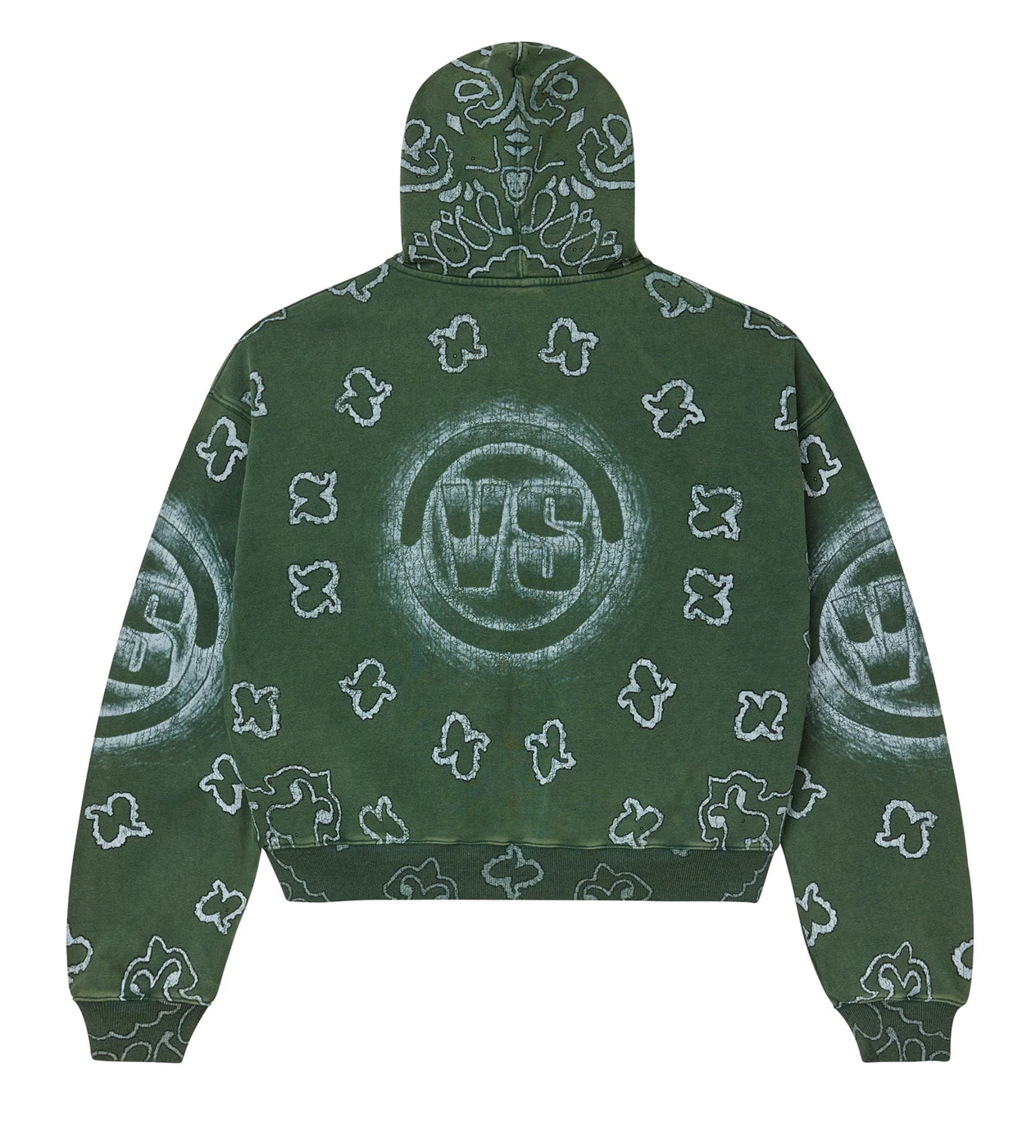 Vale Forever Flag Zip Up Hoodie Green