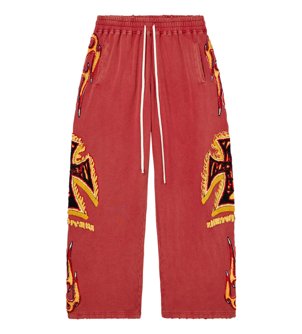 Vale Forever La Flare Sweatpants Red