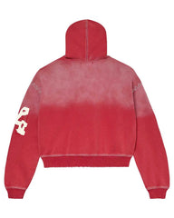 Vale Forever Religion Zip Up Hoodie Red